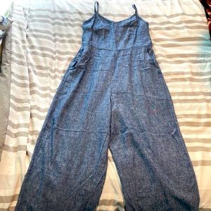 GAP chambray jumpsuit